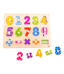 Puzzle în ramă Cifre, 57372